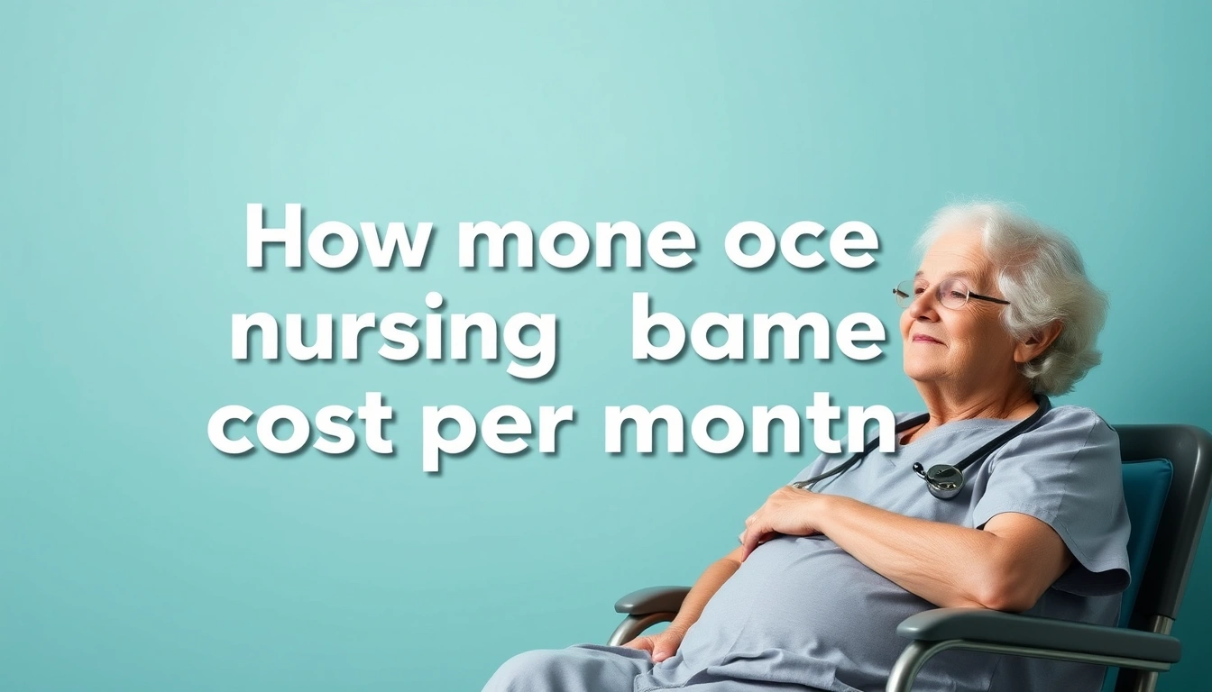 How much does a nursing home cost per month