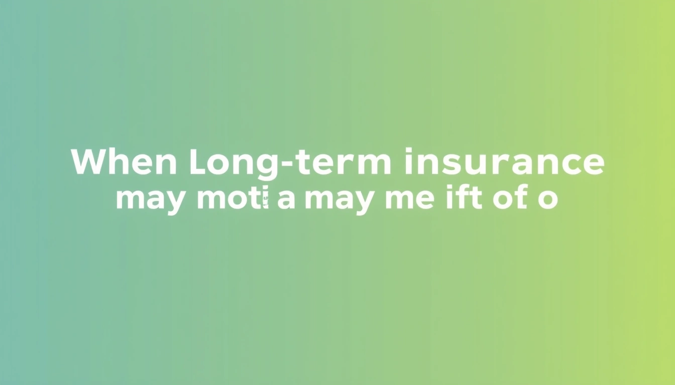 When long-term care insurance may not be worth it for elder care planning
